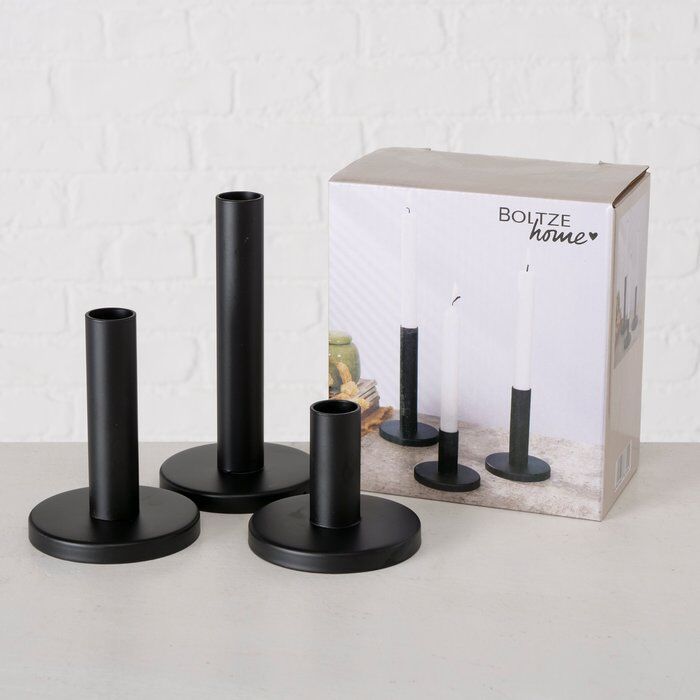 Hauptbild-JQbbYOMj-large Kerzenleuchter-Set Malko schwarz