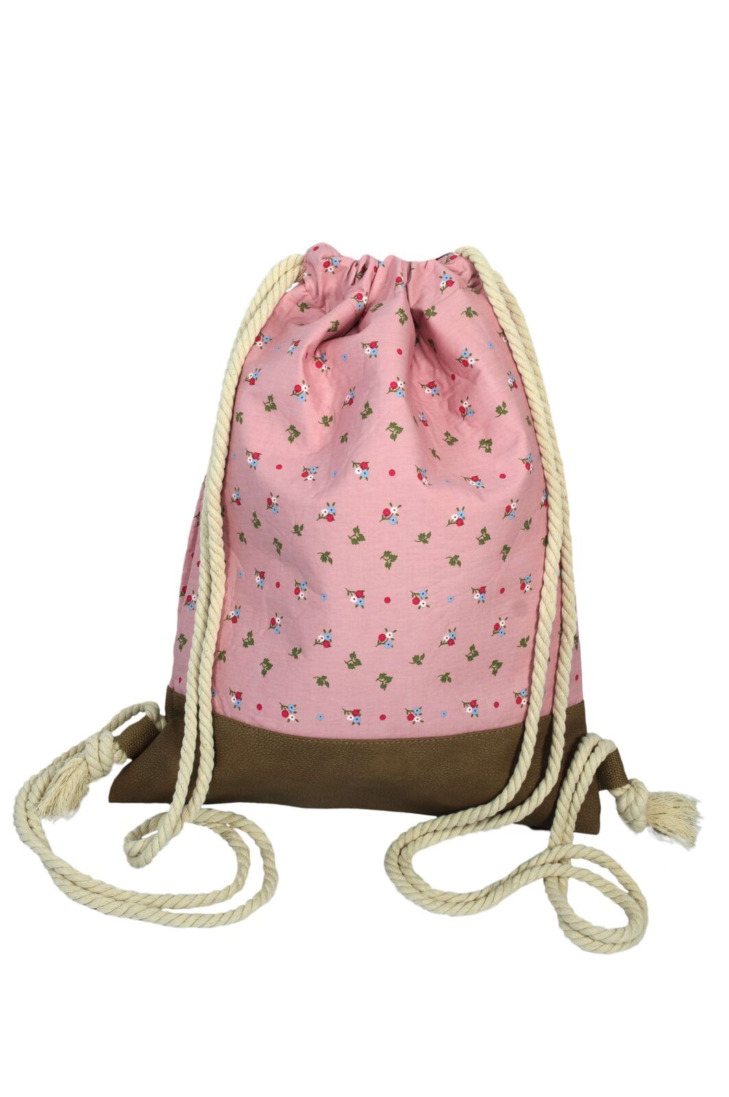 60610017-117 Freizeit-Büdel Blümchen altrosa 117