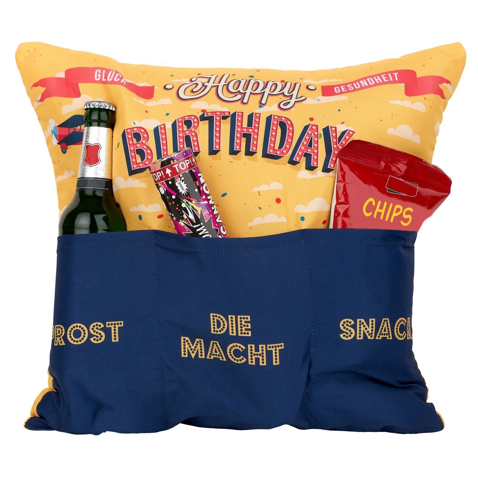 8973_1 Sofahelden Kissen Happy Birthday RETRO