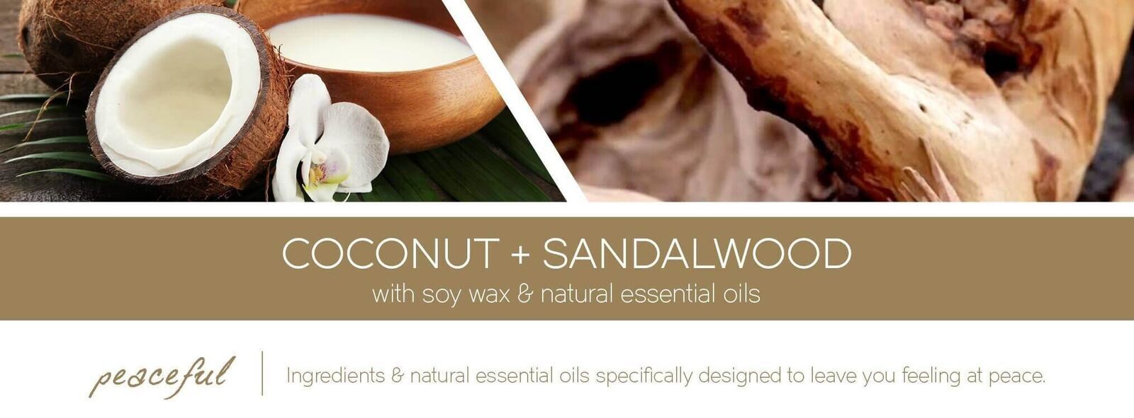 Aroma - Coconut & Sandalwood 453g