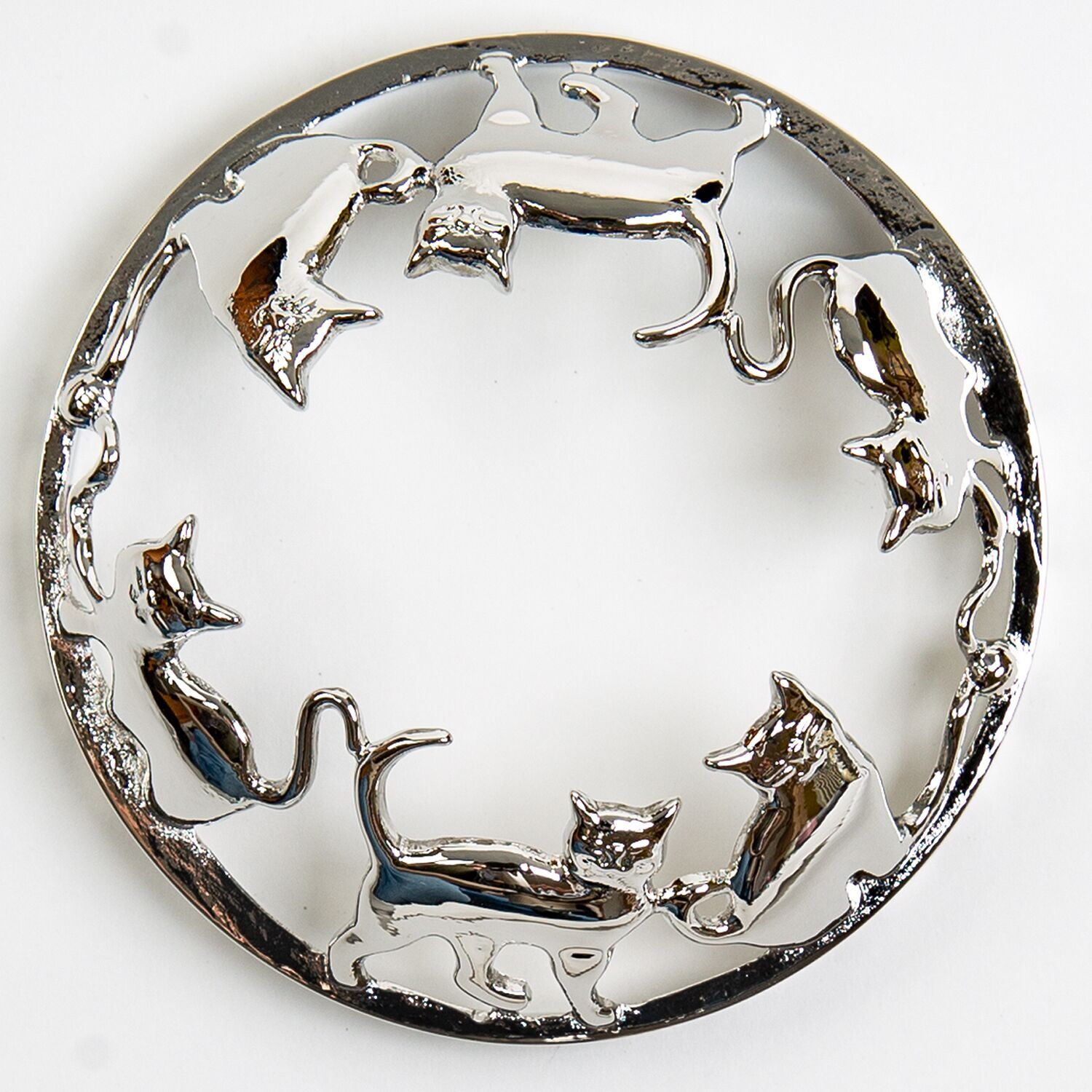 10009 Meowy Kittens Candle-Lid