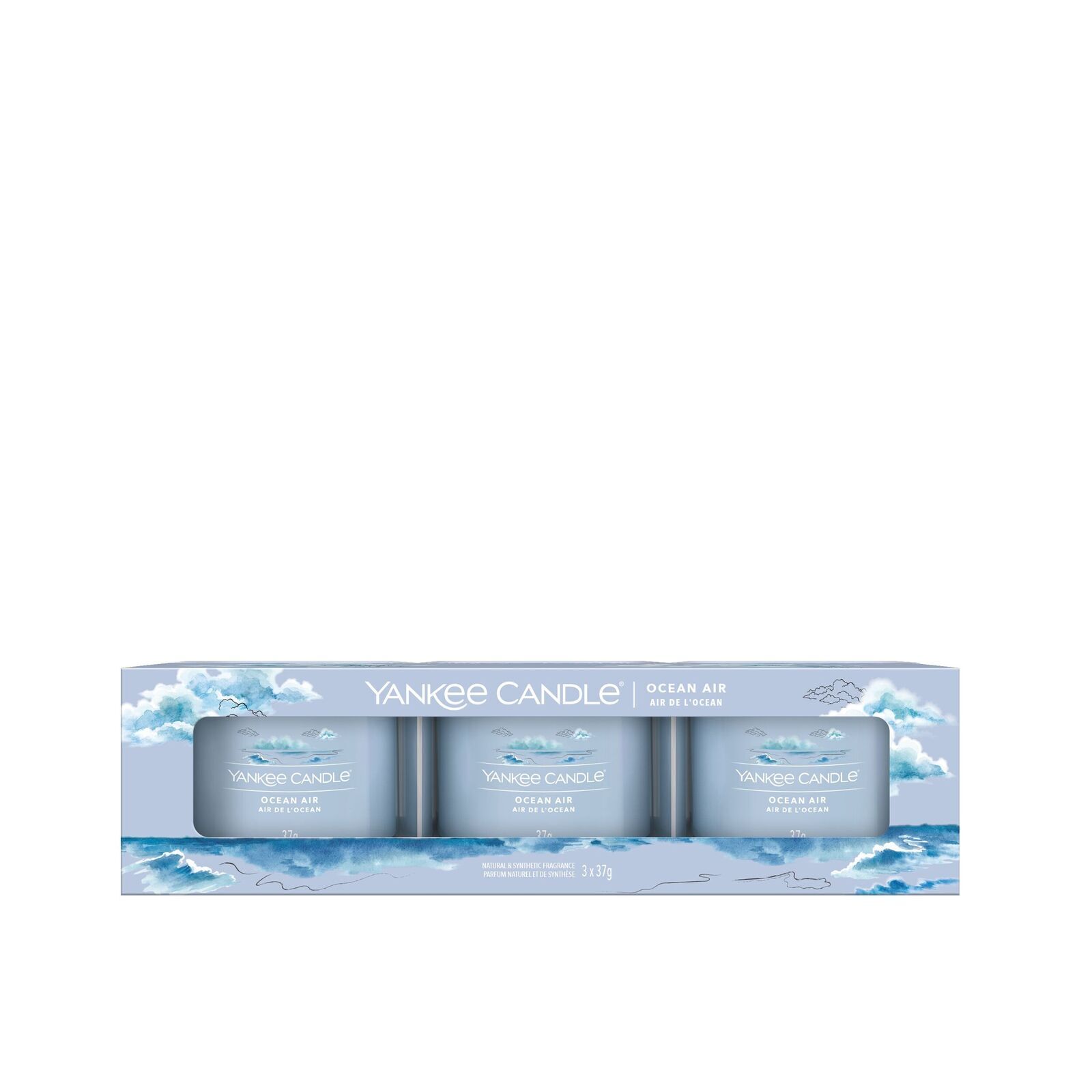 Signature-Filled-Votive_3-Pack_Ocean-Air1 Ocean Air 37g Glasvotivkerze 3er Pack