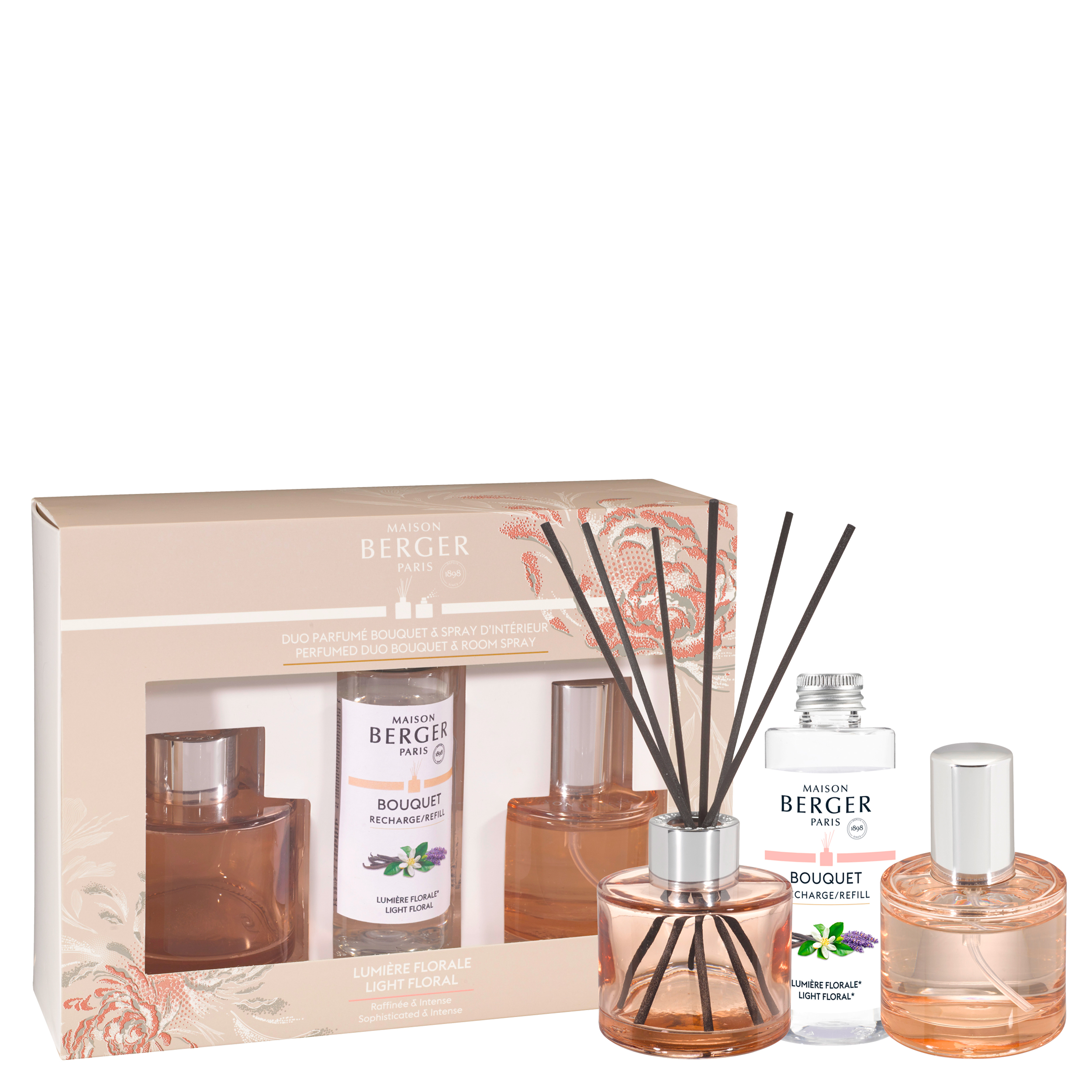 Florale Harmonie - Raumduft Diffuser & Raumspray