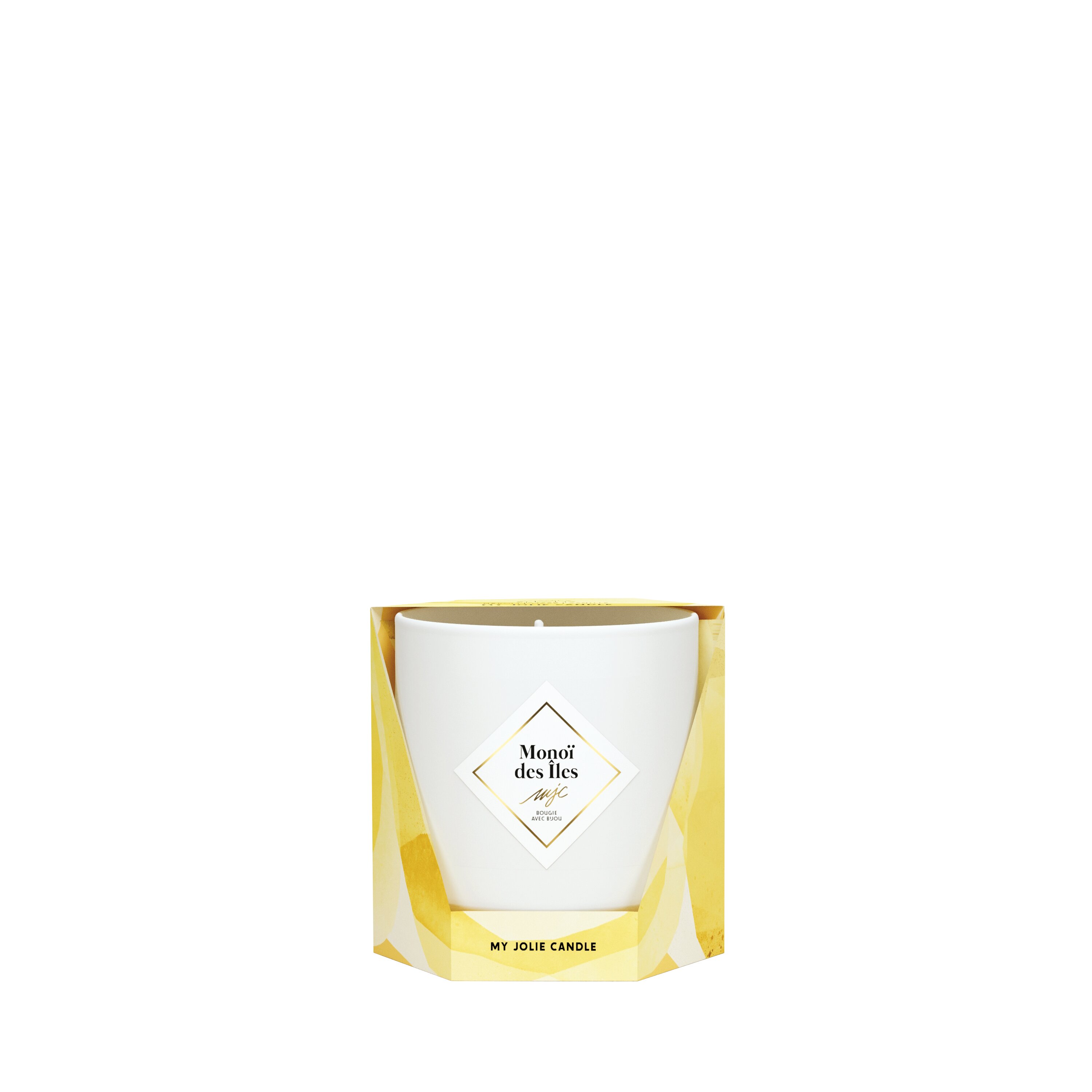 Monoi Blüte - Monoi de Iles - Halskette mit cremefarbenen Perlen 200g