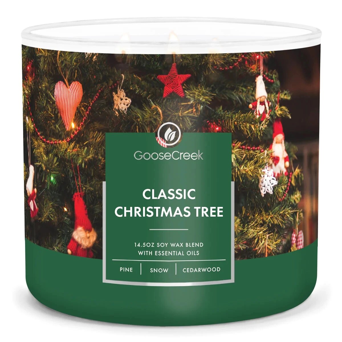 Classic Christmas Tree 411g (3-Docht)