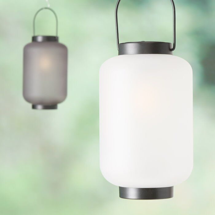 Outdoor Tischleuchte Solara grau