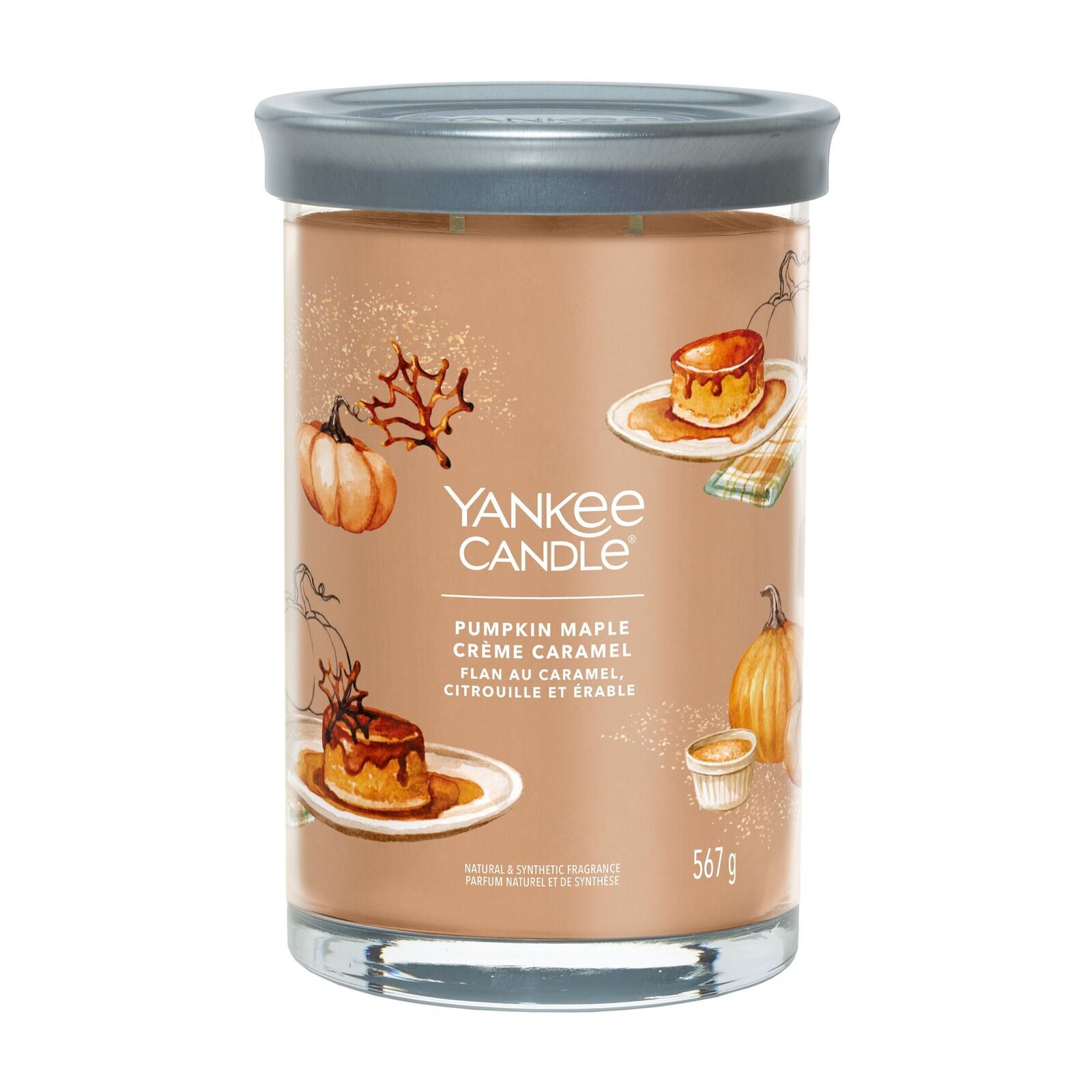 Pumpkin Maple Crème Caramel Signature Large Tumbler 567g 2-Docht