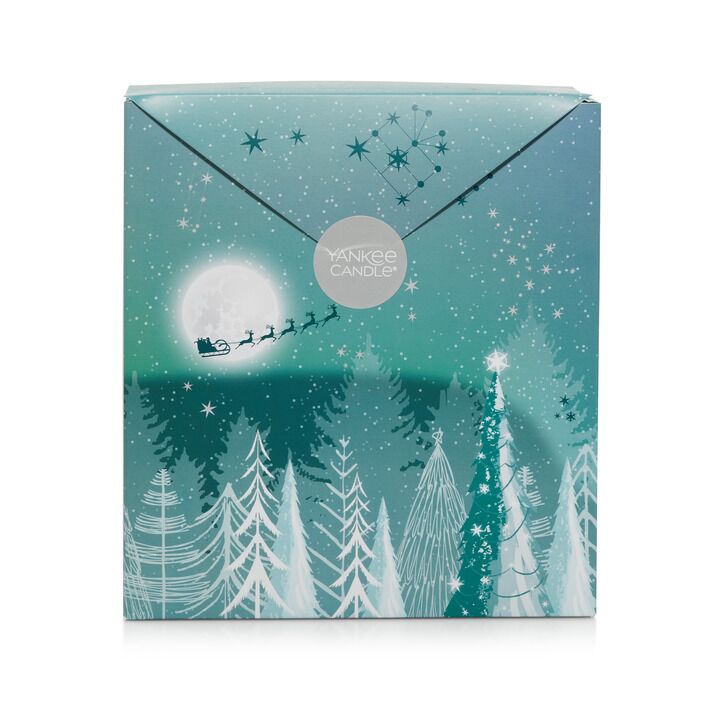 233142628_605 3 Glasvotivkerzen & kleiner Tumbler Geschenkset Weihnachten Bright Lights