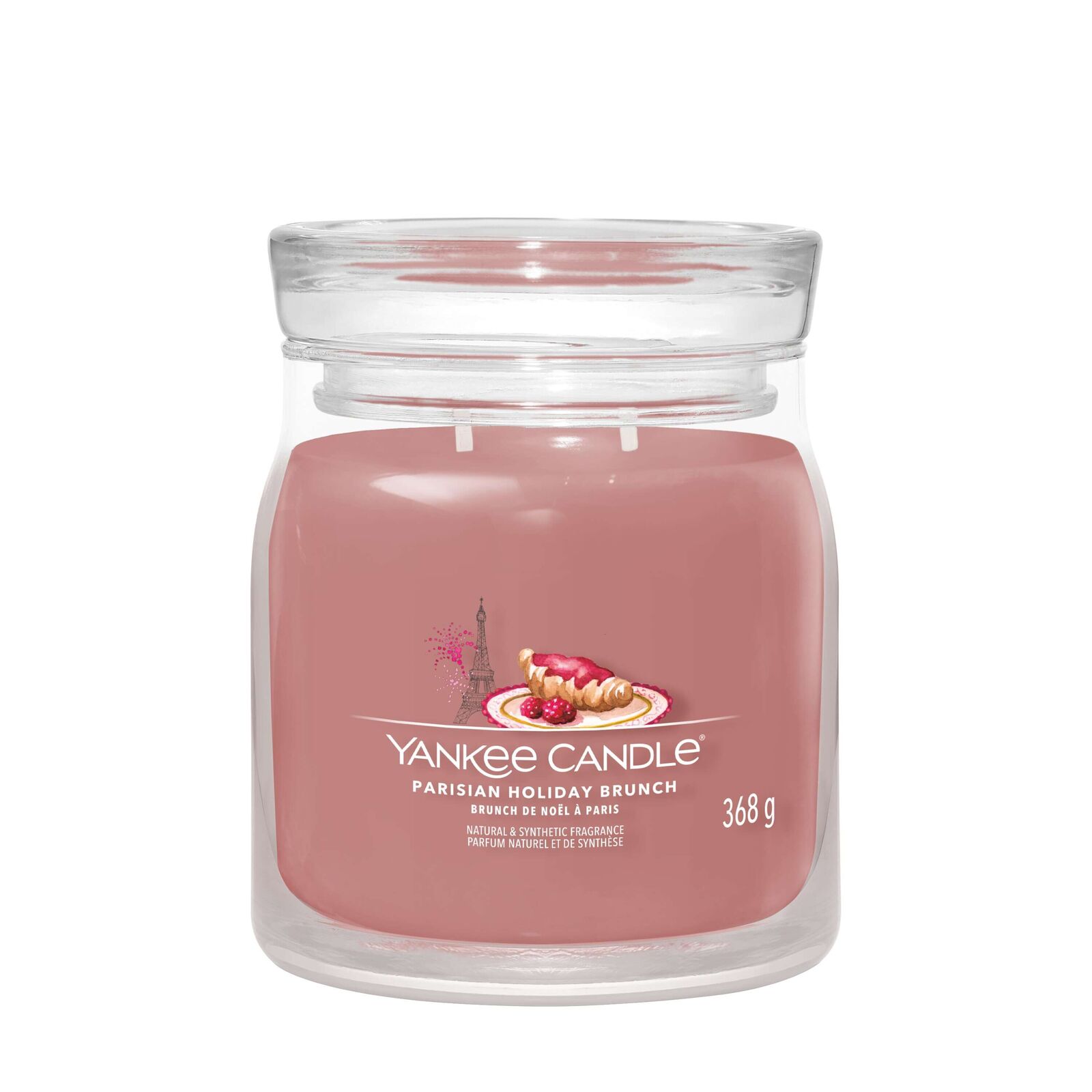 Parisian Holiday Brunch Signature Medium Jar 368g 2-Docht Krug, Essen, Ketchup
