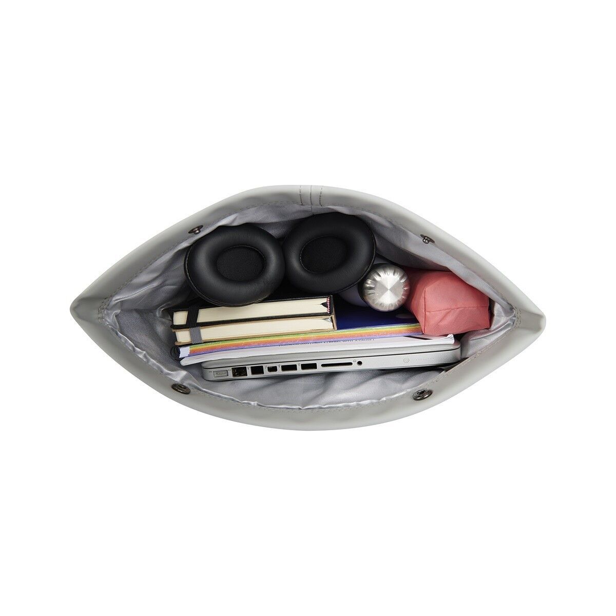 Fane - Montgomery Rolltop Rucksack altrosa/grau