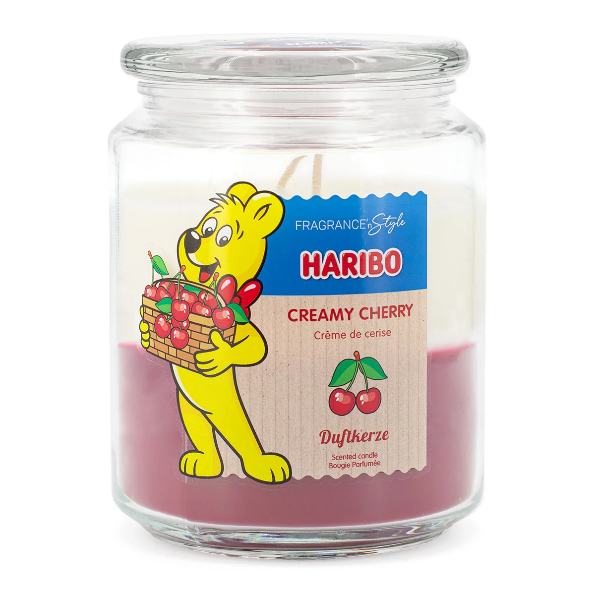 Cream Cherry 510g Haribo™ Duftkerze Cream Cherry 510g Haribo™ Duftkerze