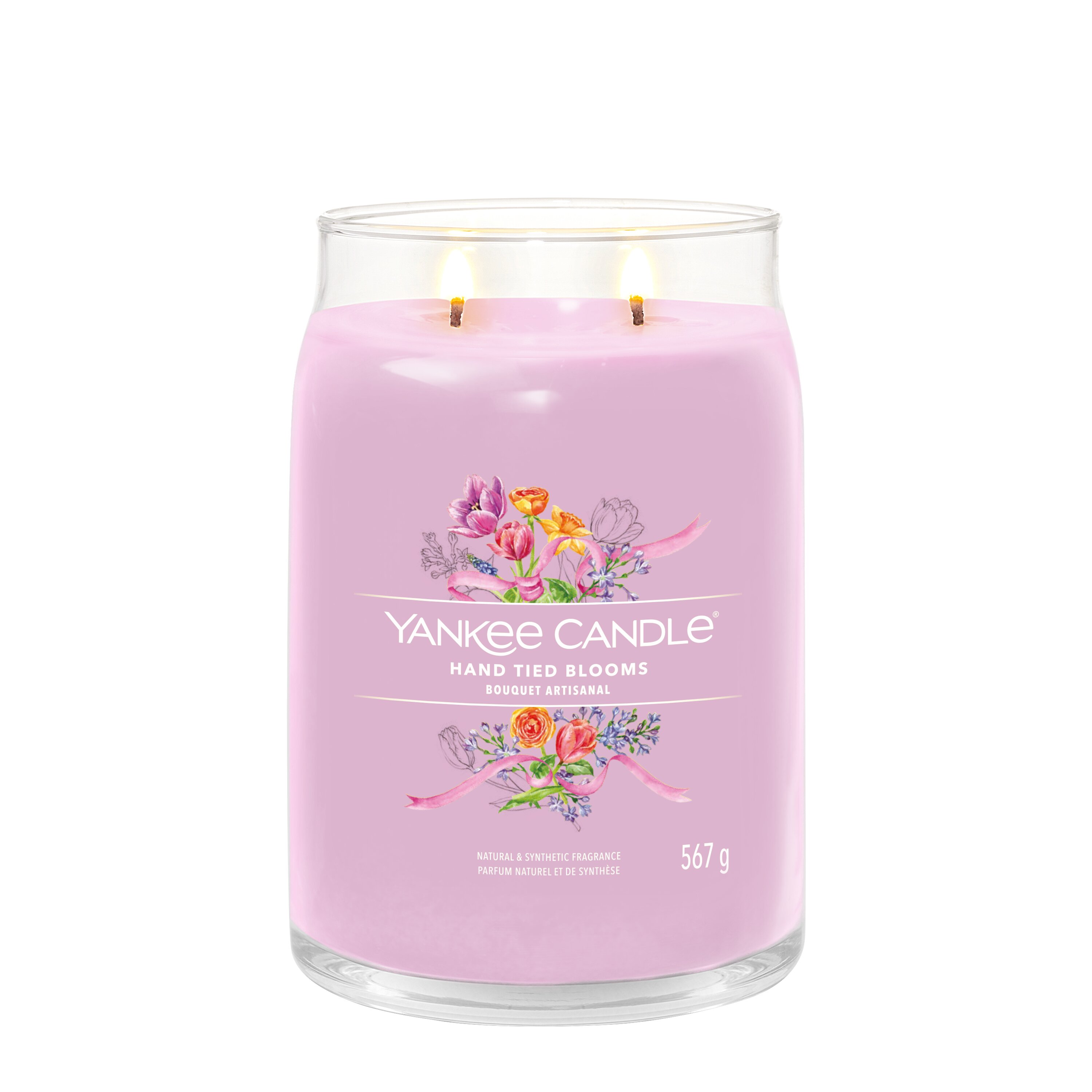 Hand Tied Blooms Signature Large Jar 567g 2-Docht