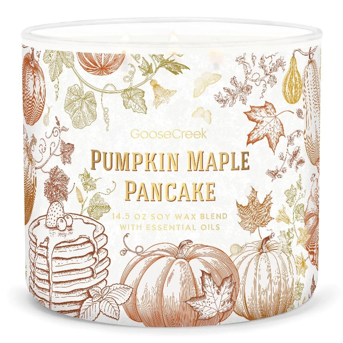 pumpkin-maple-pancake-3-docht-kerze-411g Pumpkin Maple Pancake 411g (3-Docht)