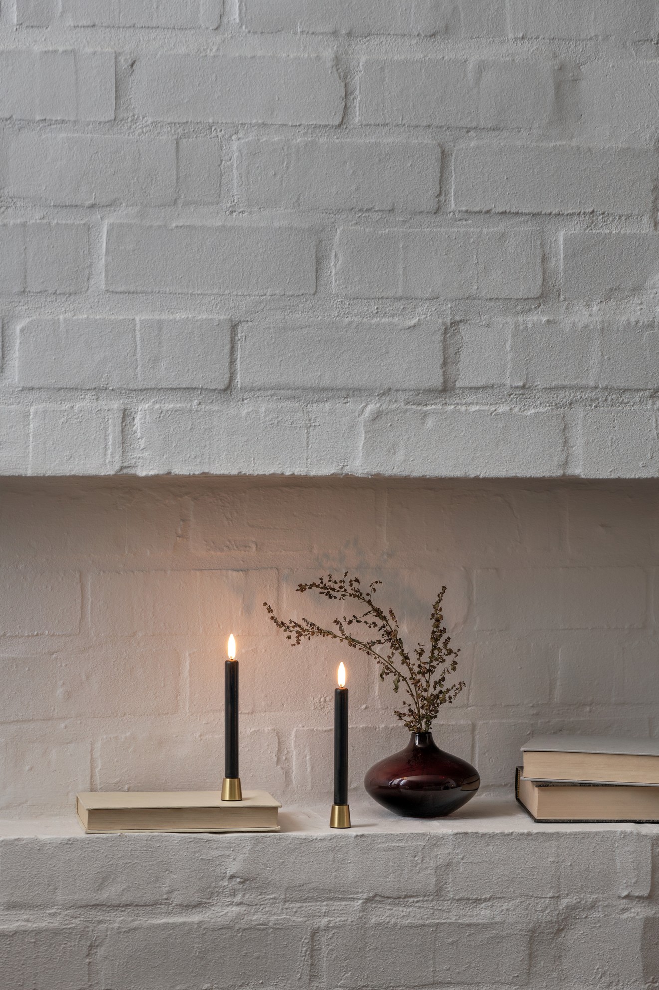 Uyuni Tafelkerzenhalter Light Mini matte brass 2 Stück