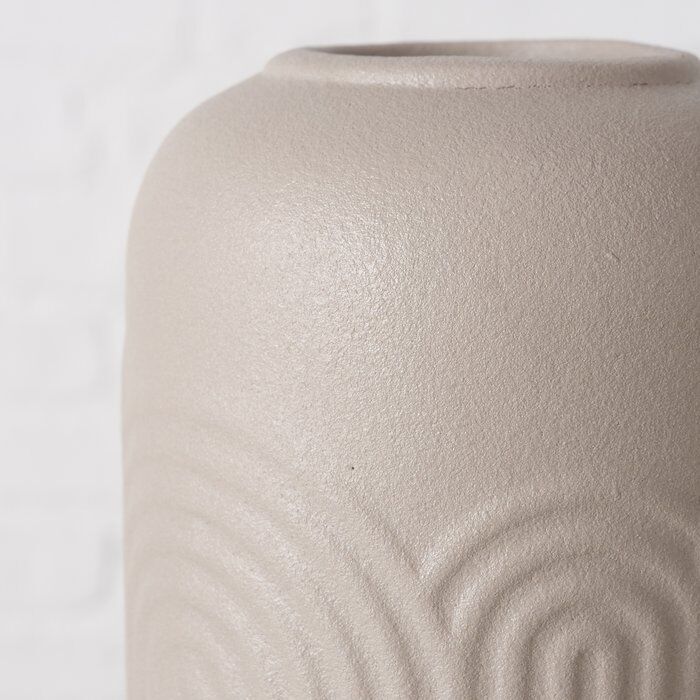 Detailbild-CtMv00v8-large Vase Aliette Keramik braun 25cm
