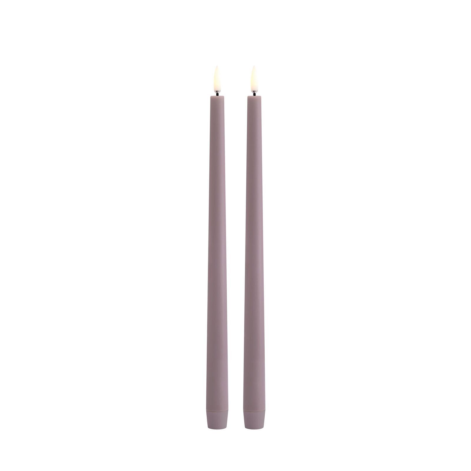 Uyuni-UL-TA-LL02332-2-Slim-Taper-Candles-large Uyuni LED Tafelkerze 32cm slim light lavender 2 Stück