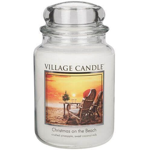 106326005 Village Candle Christmas on the Beach 645g