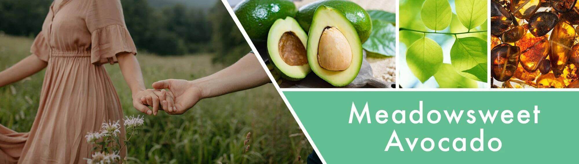 Meadowsweet Avocado 411g (3-Docht)
