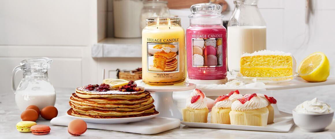 Village Candle, Duftkerze, großes Glas, 2-Docht