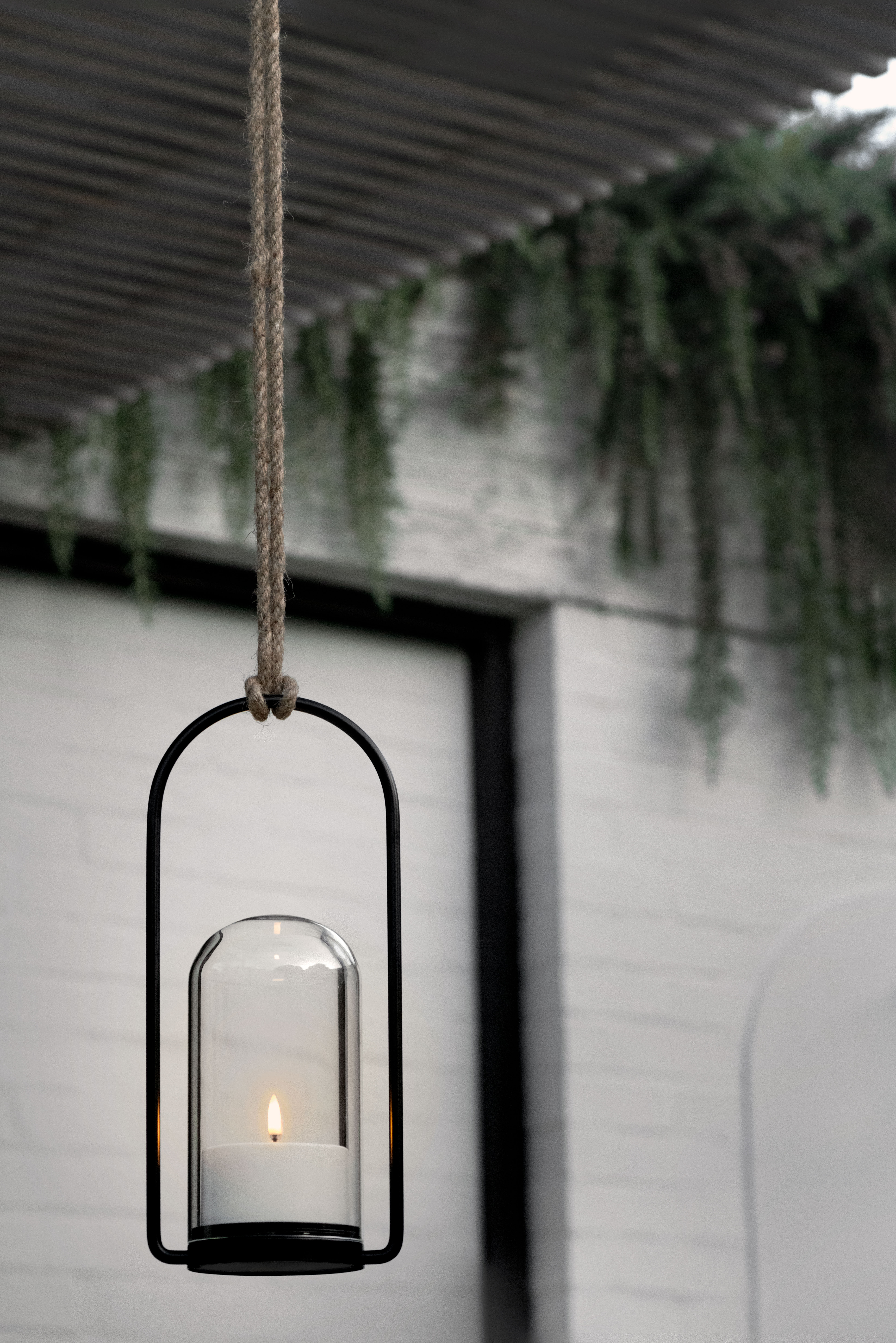 Uyuni Outdoor Laternen-Set mit Kerze