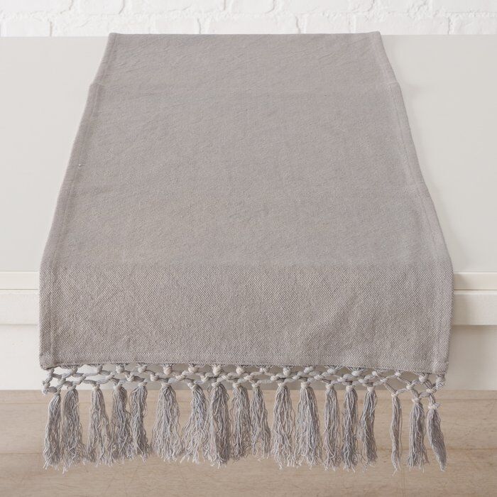 Tischläufer Linou grau