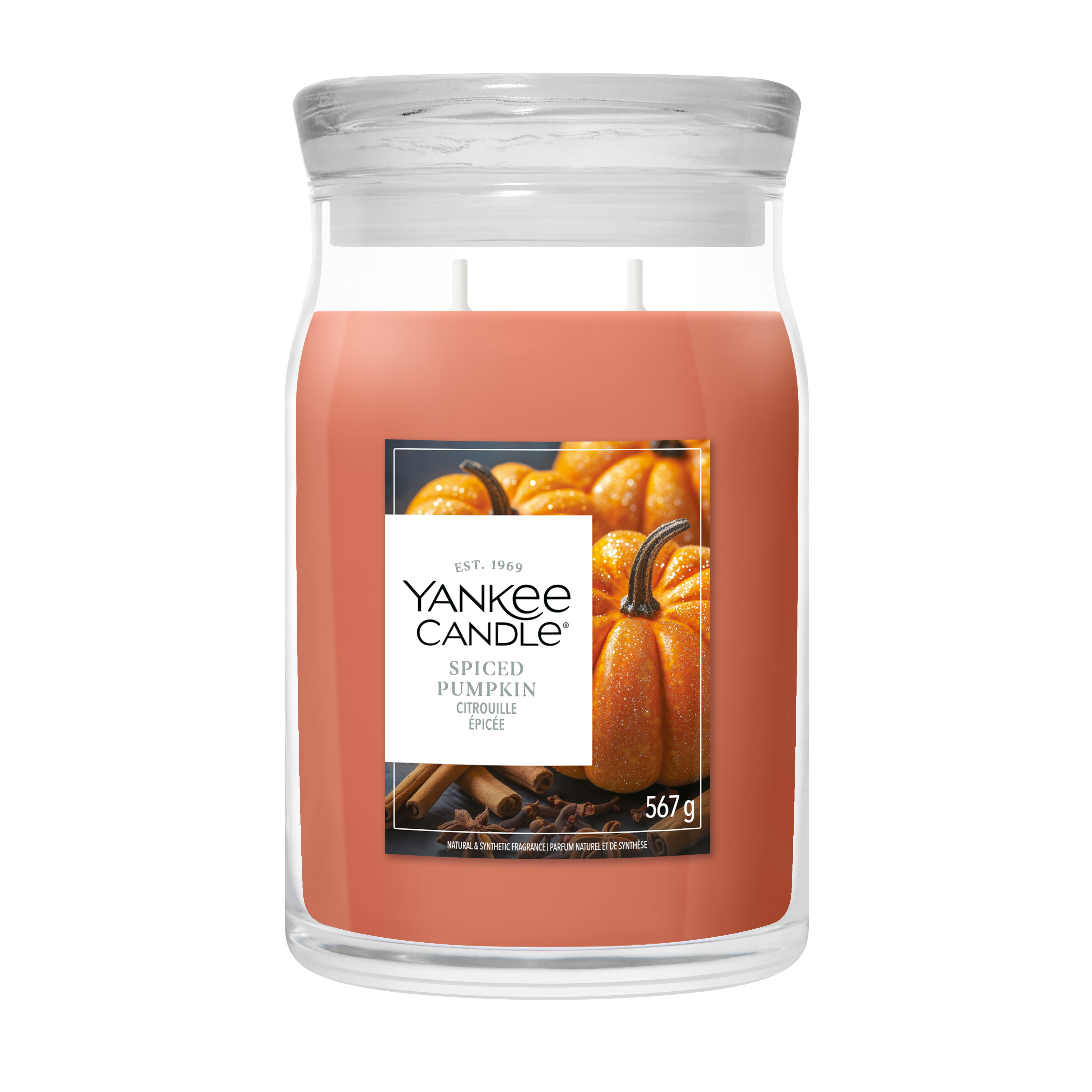 Spiced Pumpkin Signature Large Jar 567g 2-Docht Spiced Pumpkin Signature Large Jar 567g 2-Docht