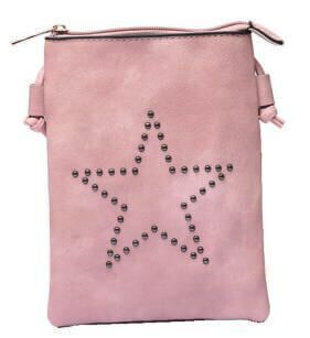 Veggieleder Crossbag 177-004 (Rose)