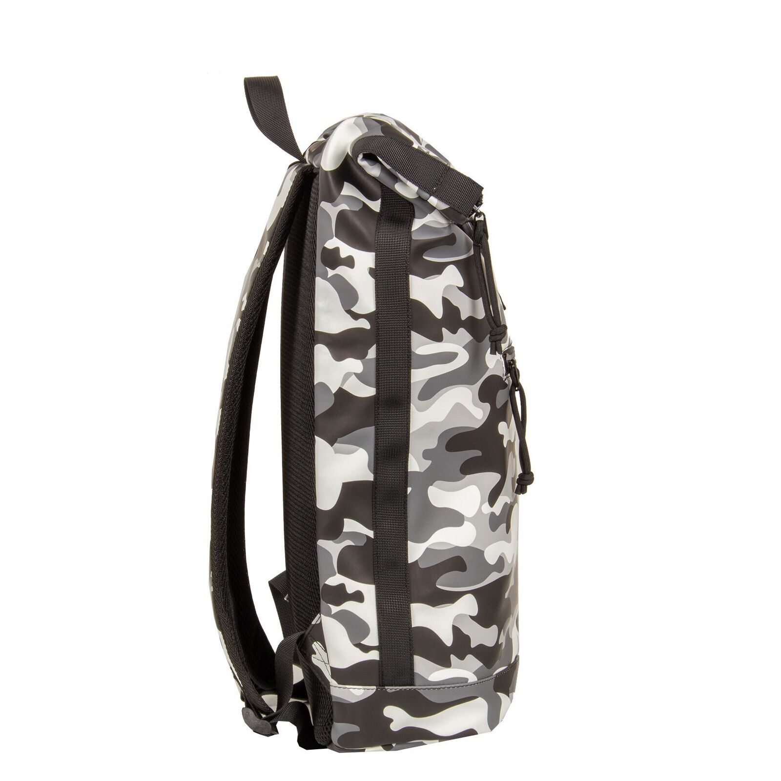 GP1uLa3c Mart - New York Rolltop Rucksack weiß/schwarz camo
