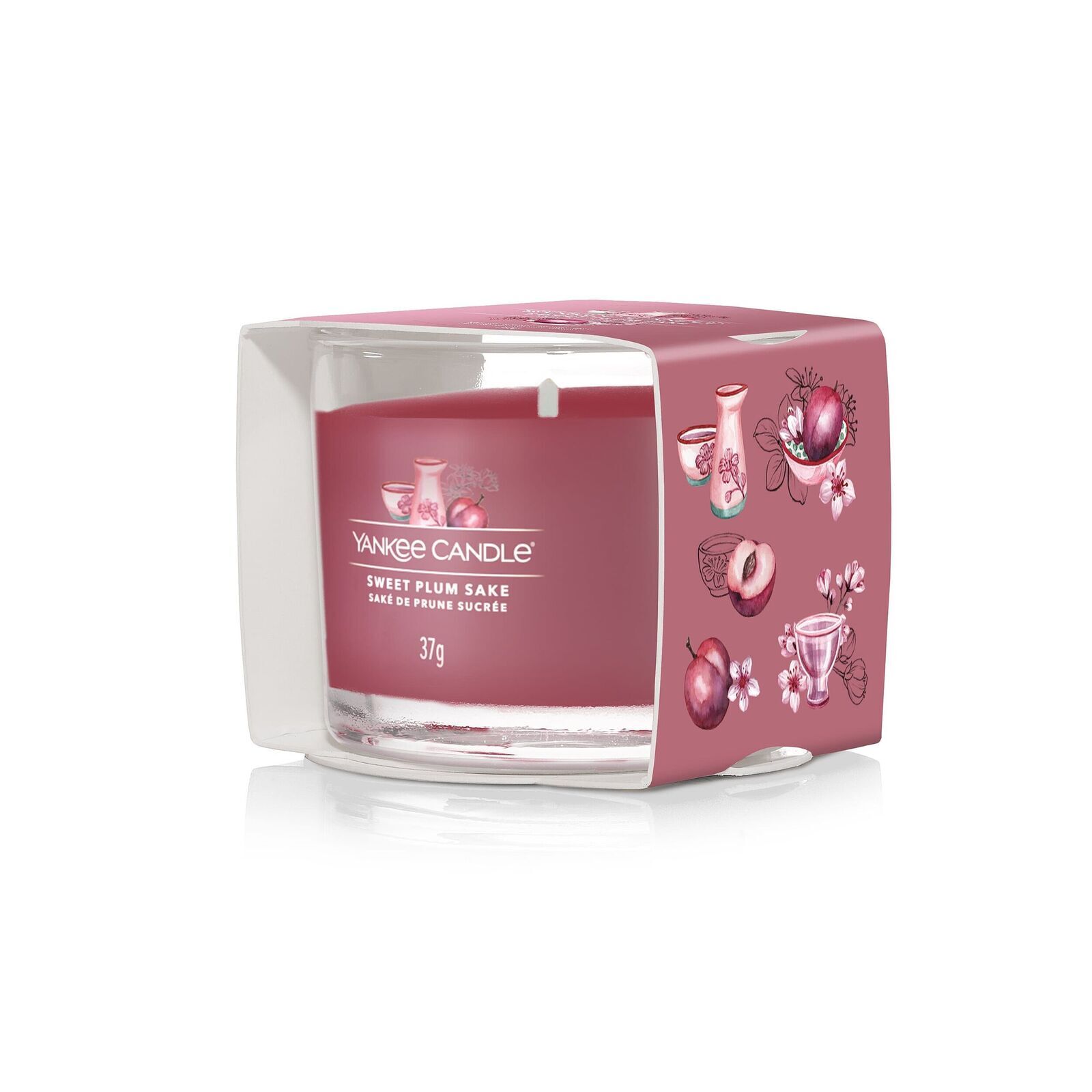 Single-Filled-Votive_Angled_Swqeet-Plum-Sake Sweet Plum Sake 37g
