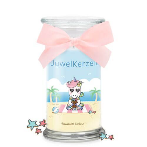 Hawaiian Unicorn (Halskette mit Anhänger) 380g von JuwelKerze