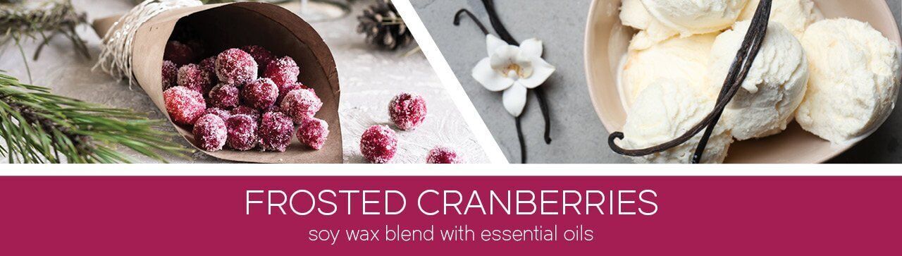 Frosted Cranberries 411g (3-Docht)