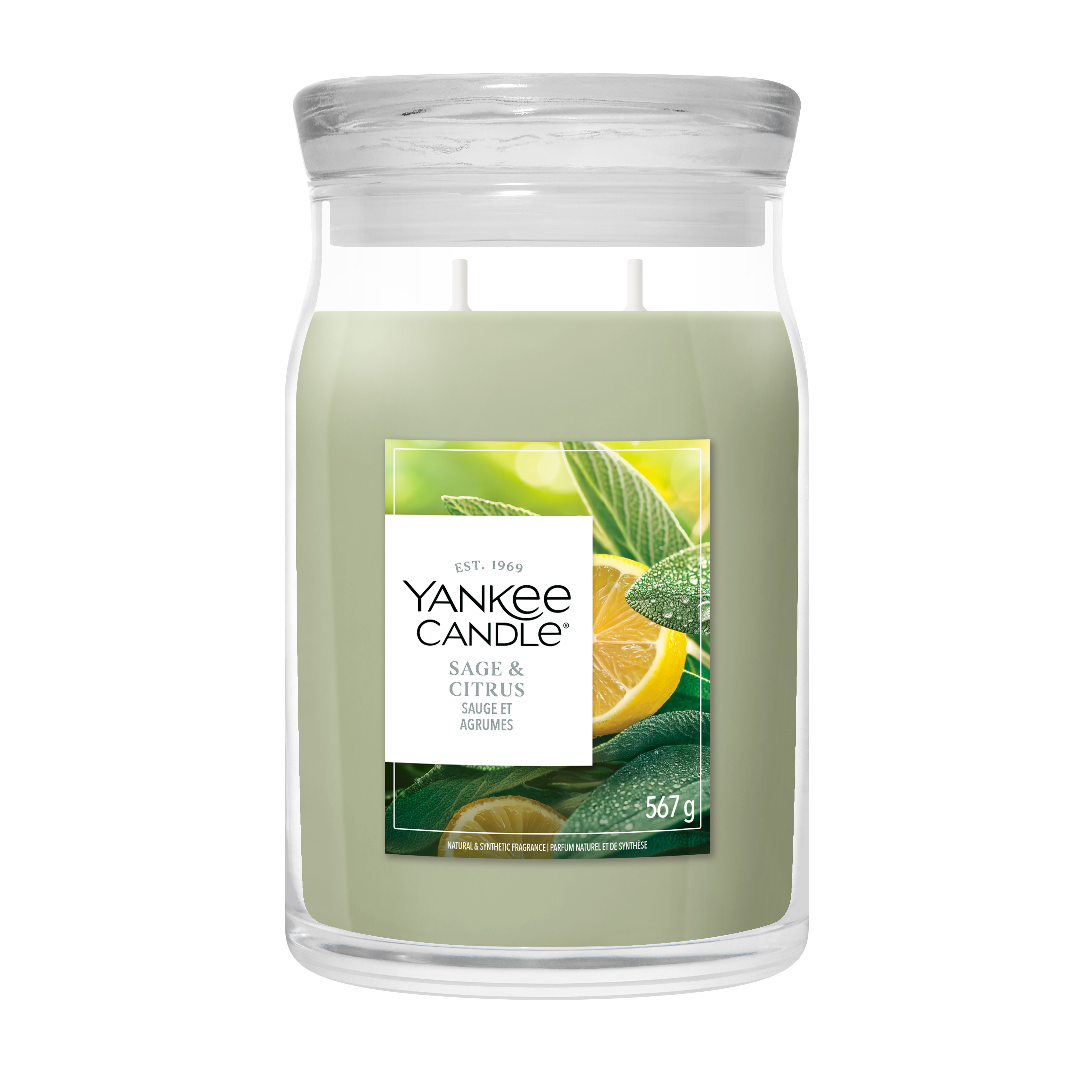 Sage & Citrus Signature Large Jar 567g 2-Docht Sage & Citrus Signature Large Jar 567g 2-Docht