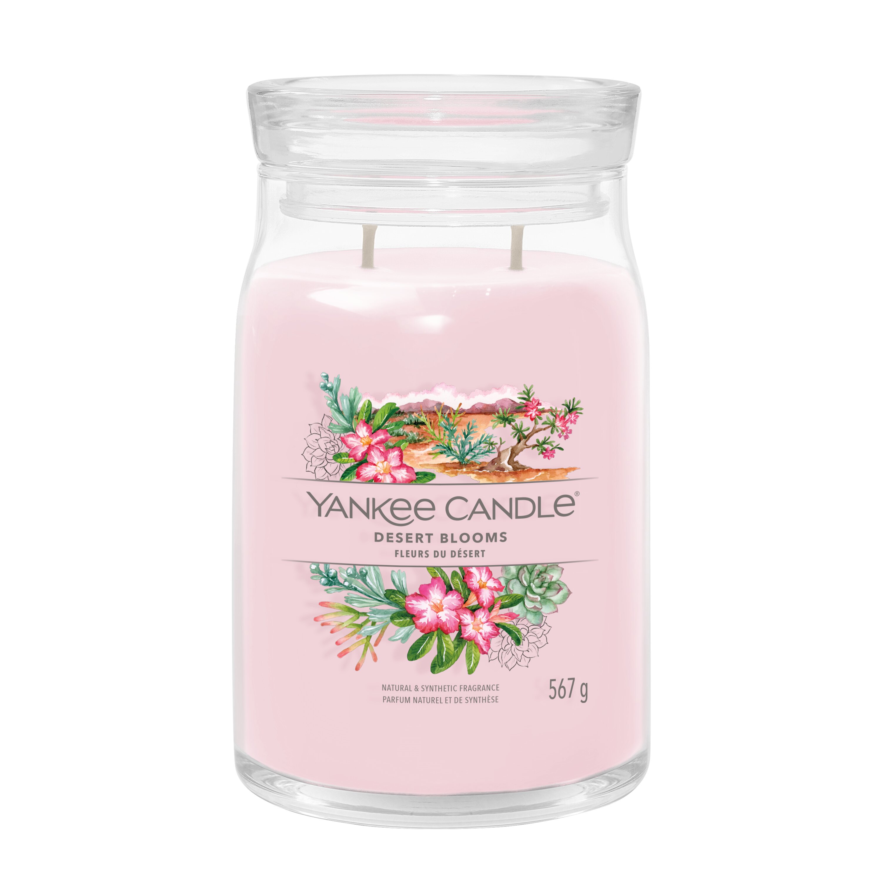 Desert Blooms Signature Large Jar 567g 2-Docht