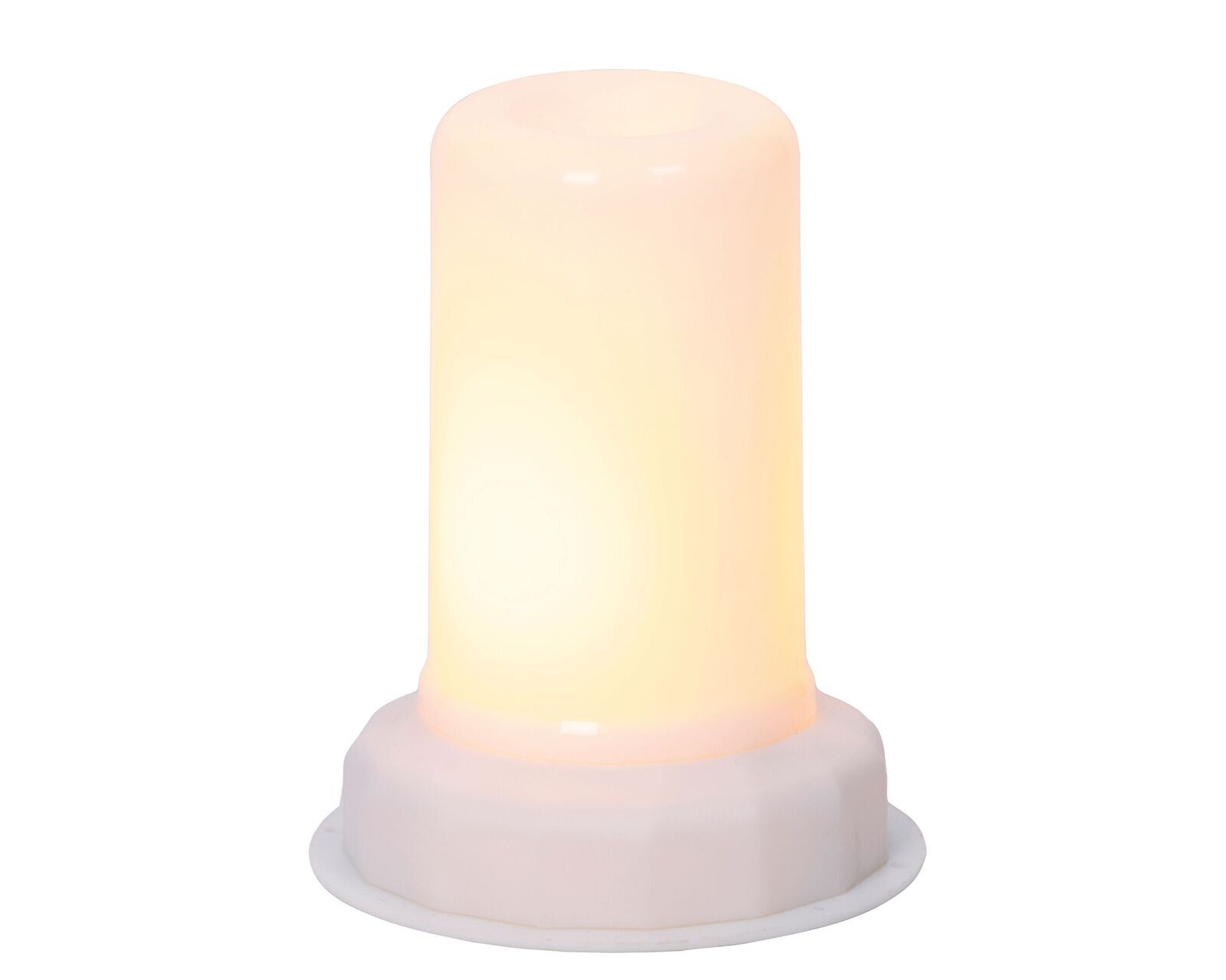 Dekoleuchte LED weiß Lampe, Geburtstagstorte, Sahne, Nachtisch, Essen