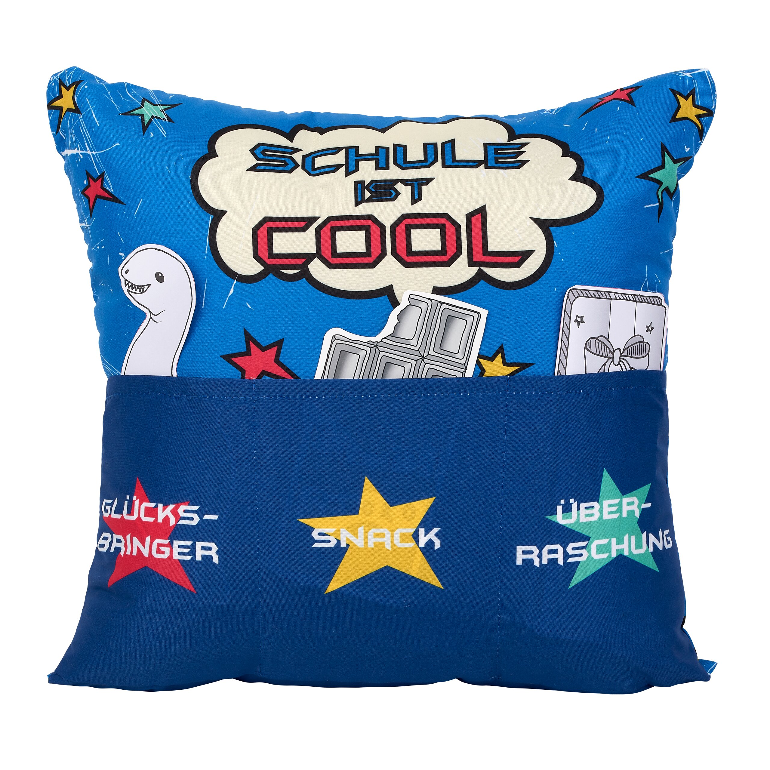 Sofahelden Kissen Schulanfang Jungs