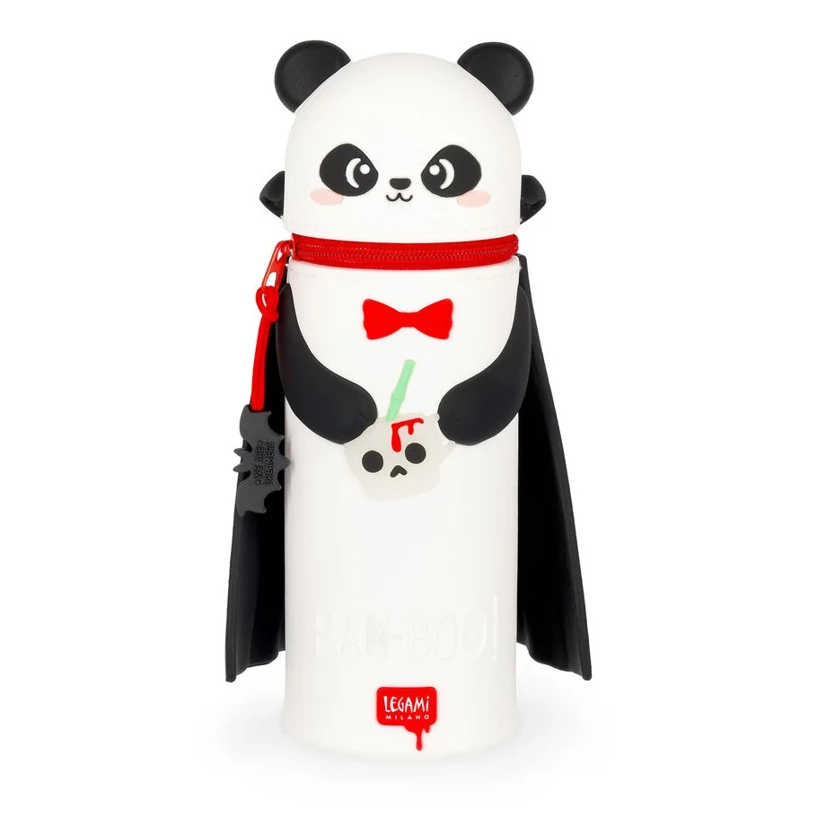 Panda, Käppi, Trinkhalm, Flaschenspiel, Kultfigur