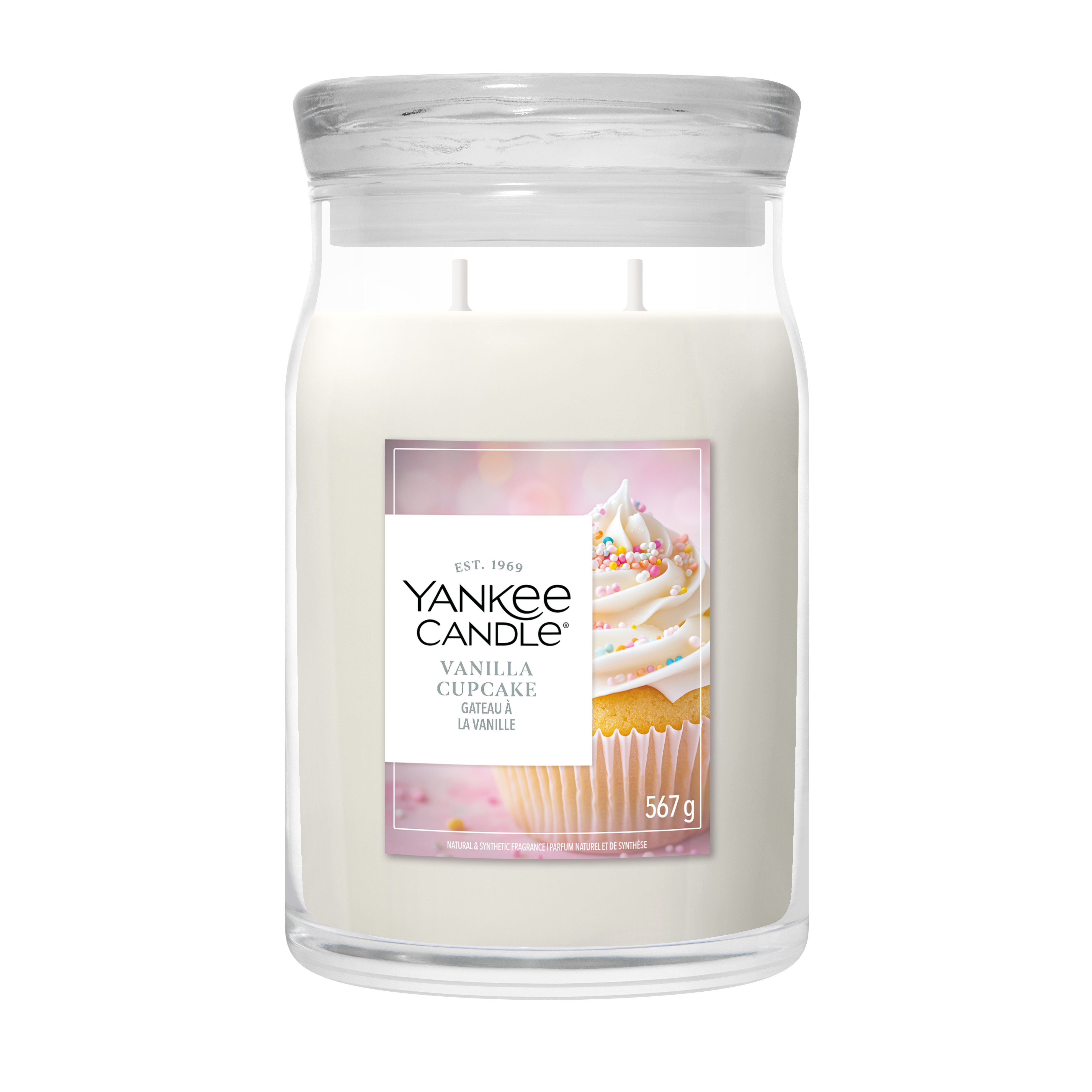 Vanilla Cupcake Signature Jar 567g 2-Docht