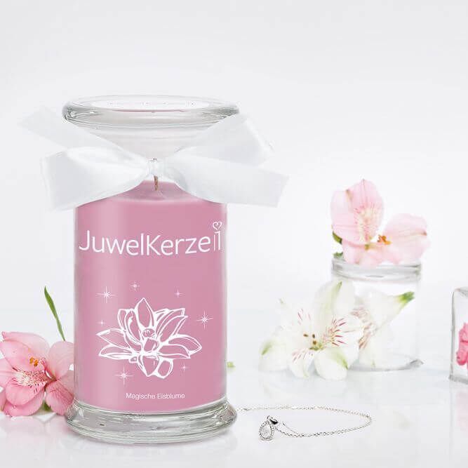 Magische-Eisblume-Classic-Edition-Necklace-DE JuwelKerze Magische Eisblume (Halskette mit Anhänger) 380g