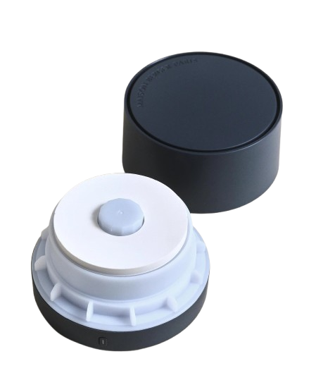 Nomade Tragbarer Duftdiffuser Grau - Pudriger Amber Elektronik, Sprecher