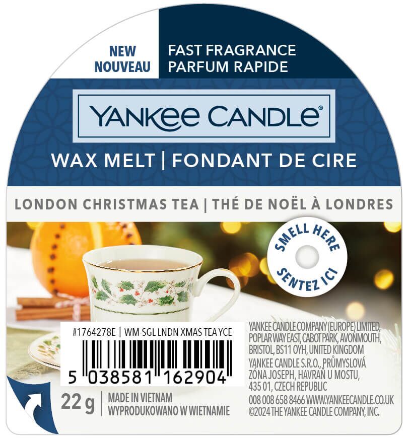 London Christmas Tea 22g Wachsmelt Pokal