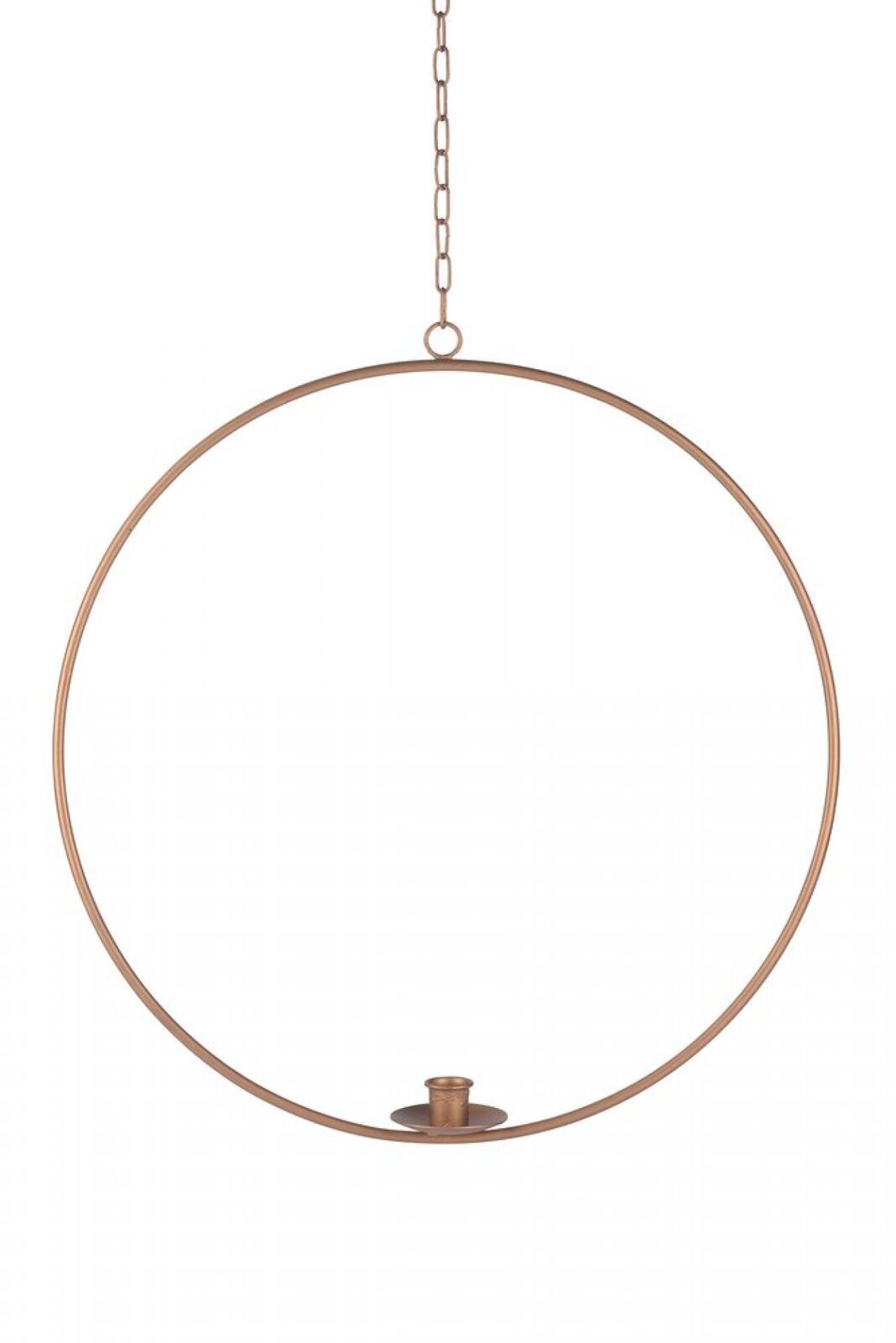 Kerzenhalter Ring zum Aufhängen M gold