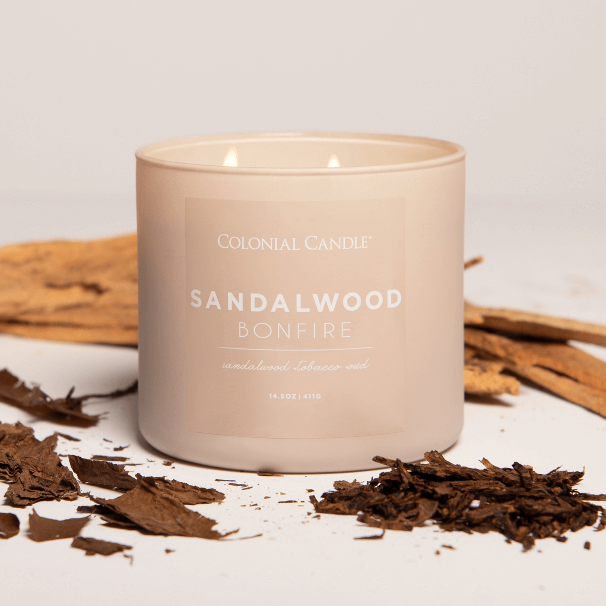 Duftkerze Sandalwood Bonfire  - 411g