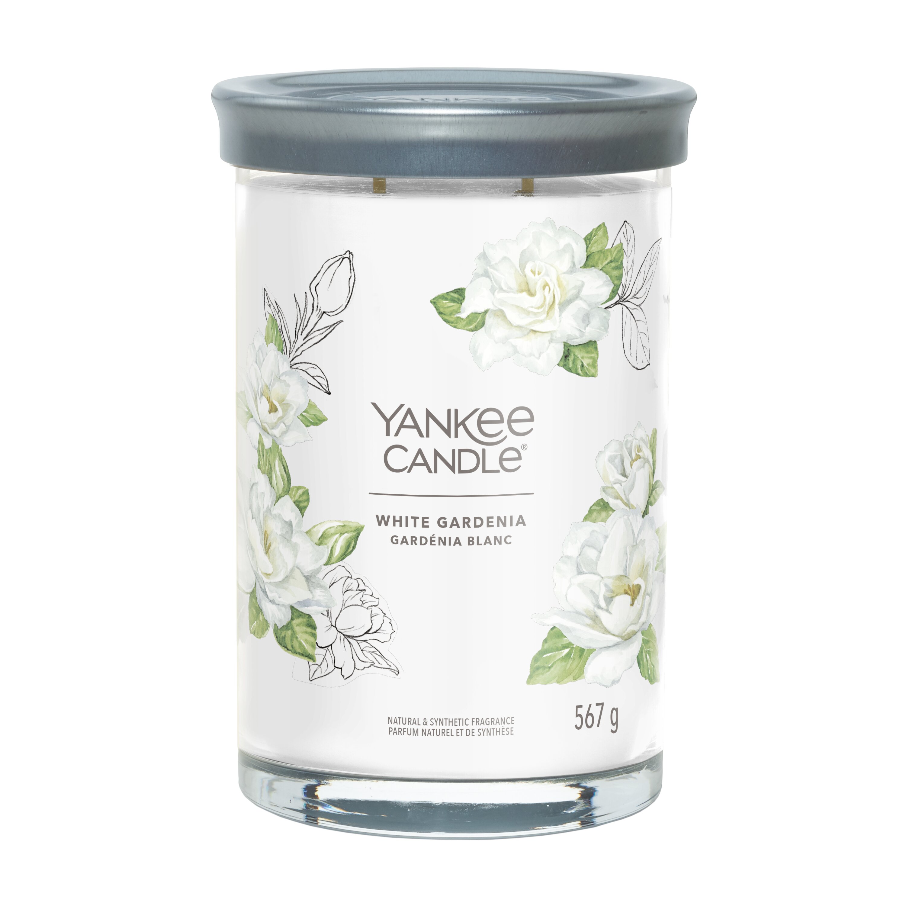 White Gardenia Signature Large Tumbler 567g 2-Docht