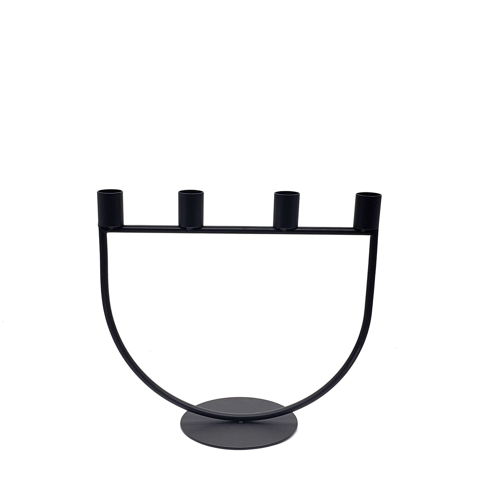 1199009113 Kerzenleuchter Holm schwarz 25cm