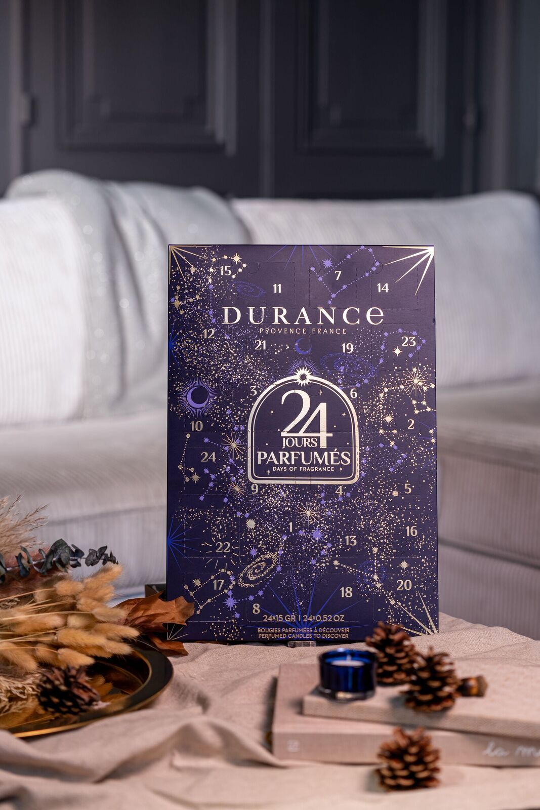 Adventskalender, Parfüm, 24 Stunden, Durance, Dekorativköpfe