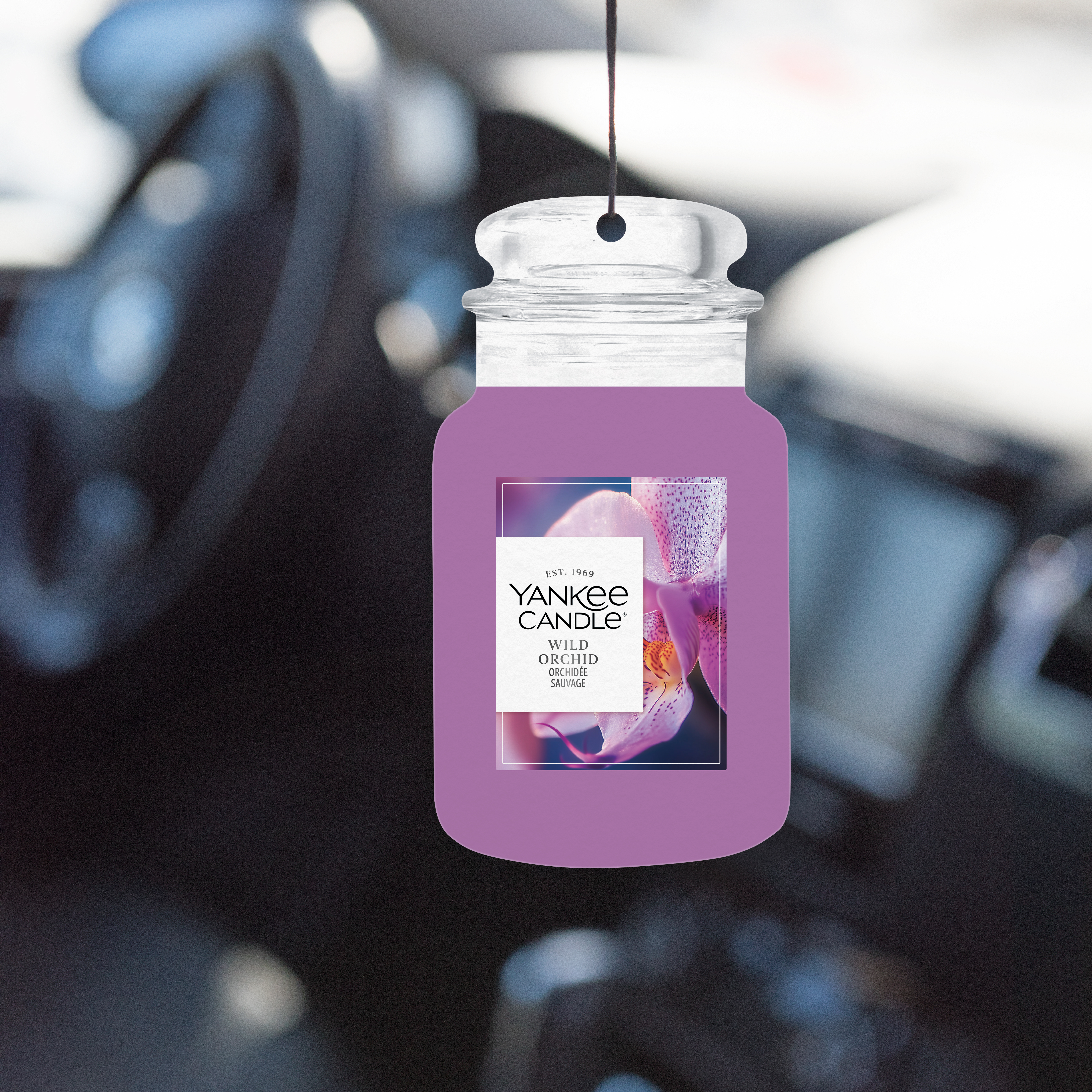 Wild Orchid Car Jar Single