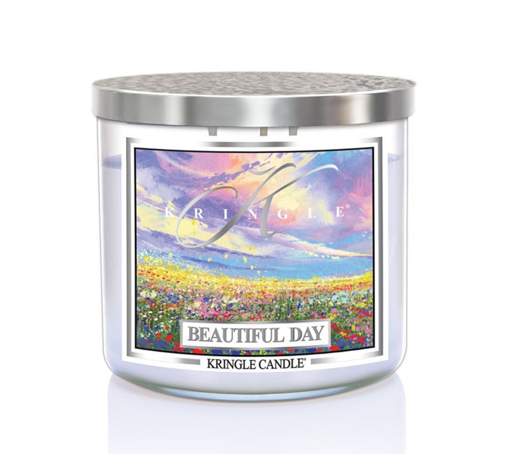 kringle_candle_beauitful_day_silver_lid_american_heritage_13425_1 Beautiful Day 396g Tumbler 3-Docht