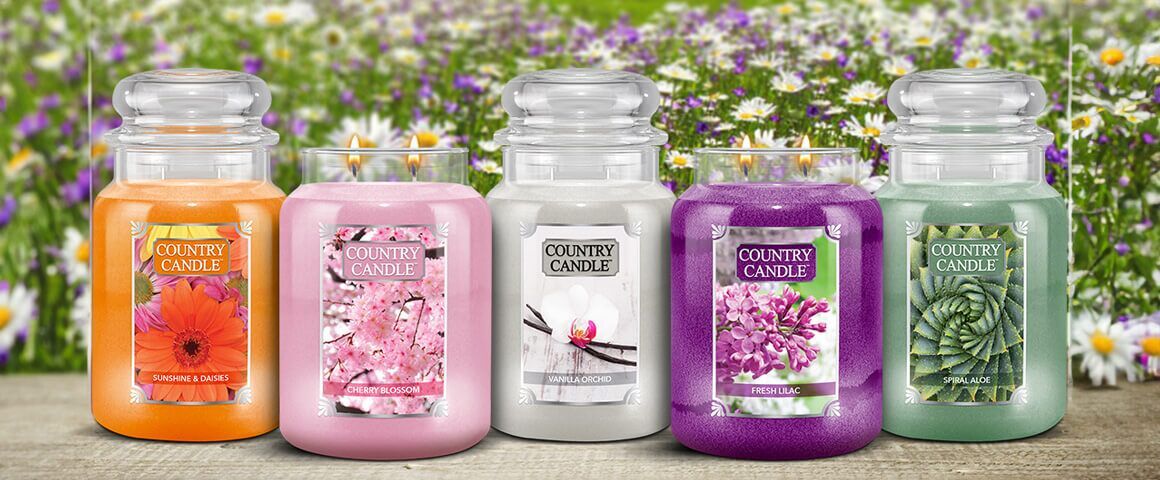 Country Candle, Duftkerze, Duftkerze im Glas, großes Glas, Large Jar
