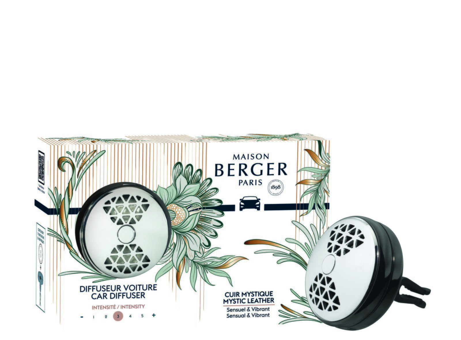 6886_PACK-DIF-VOIT-EVANESCENCE-PINCE Kraftvolles Leder - Evanescence Autoduft Set