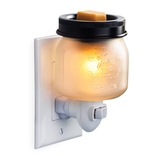 Glass Mason Jar Duftlampe für die Steckdose